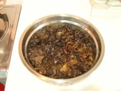 Make Chicken cabbage step 1