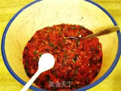 Make Red head dumplings step 11