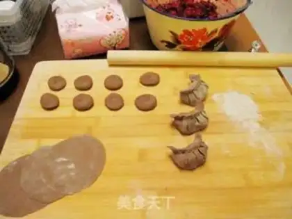 Make Red head dumplings step 12