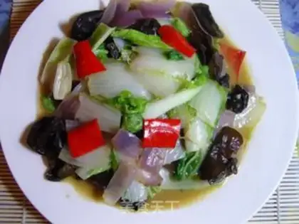 Make Chicken cabbage step 5