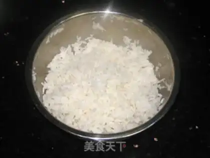 Make Carbine egg fried rice step 0