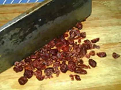 Make Cranberry milk candy step 1