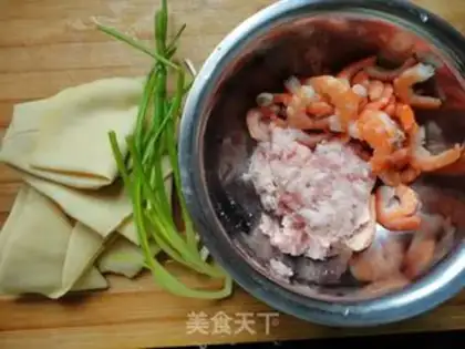 Make Shrimp tofu step 0