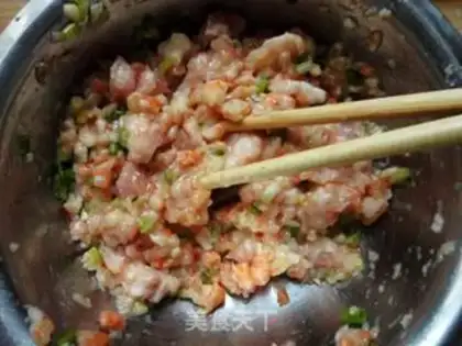 Make Shrimp tofu step 2