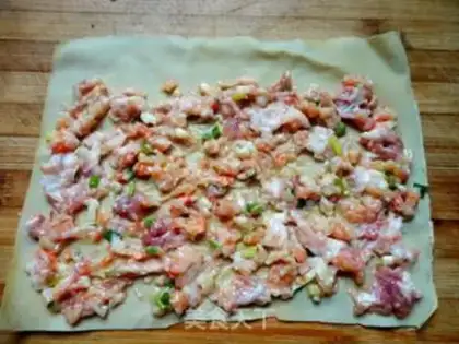 Make Shrimp tofu step 3