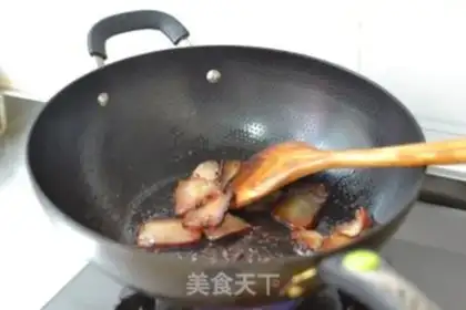 Make Garlic meat step 3