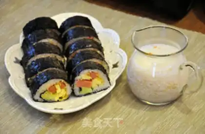 Make Homemade sushi step 4