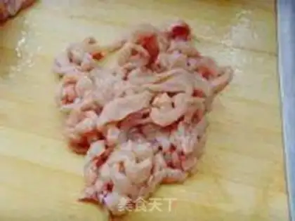 Make Scrambled chicken step 2