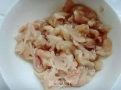 Make Scrambled chicken step 4