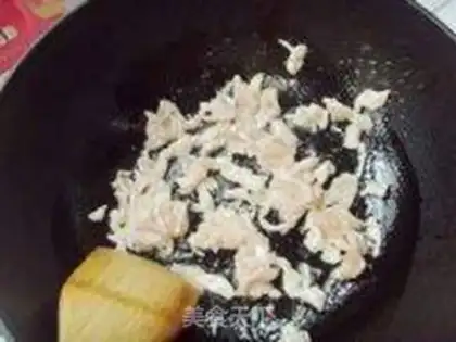 Make Scrambled chicken step 5