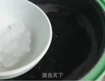 Make Banana rice congee step 7