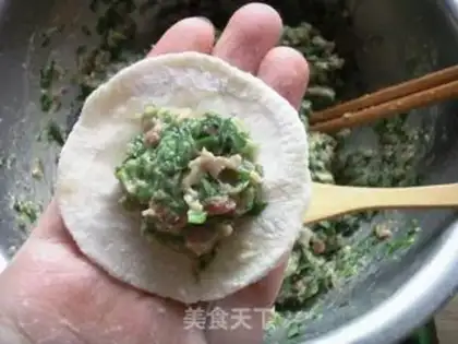 Make Pork dumplings step 5
