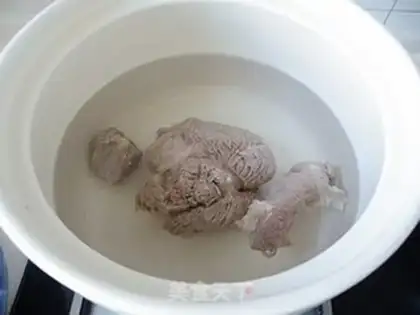 Make A pan of lamb step 4
