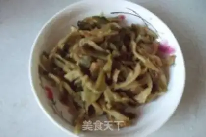 Make Squeeze the beans with fried meat step 2