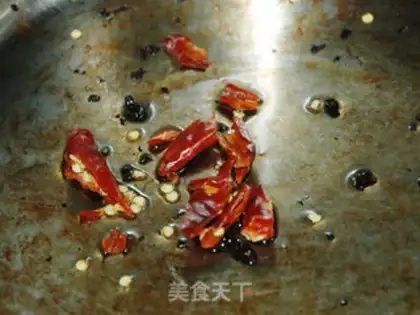 Make A dry pot of tea and mushrooms step 4