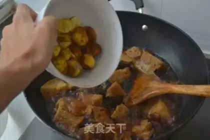 Make Chestnut barbecue step 7