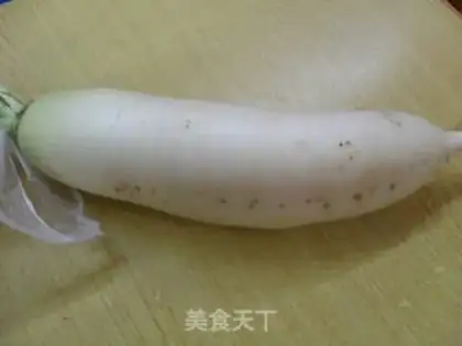 Make Sugar and radish step 0