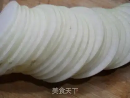 Make Sugar and radish step 1