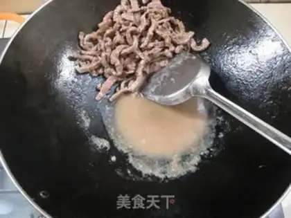 Make Dry beef silk step 4