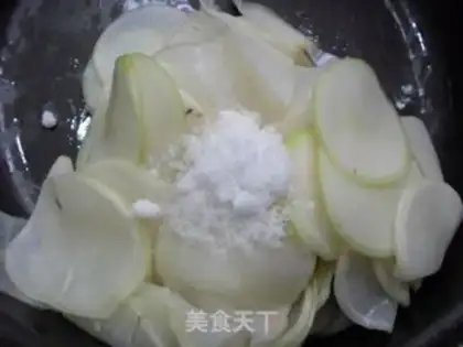 Make Sugar and radish step 3