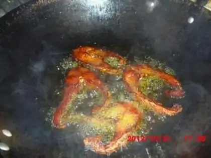 Make Spicy fish step 4