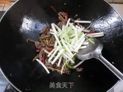 Make Dry beef silk step 10