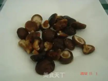 Make Red and white tofu, mushrooms step 3