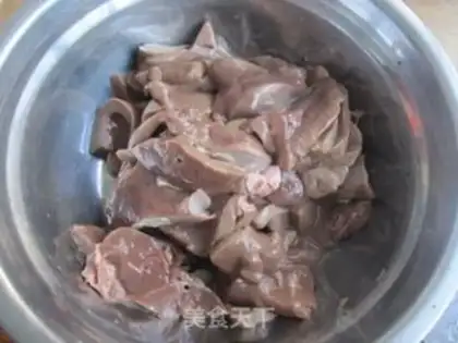 Make Creamed lamb step 1