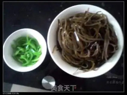 Make Garlic seaweed step 3