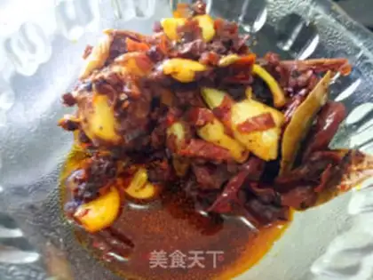 Make Red soup hot pot step 2