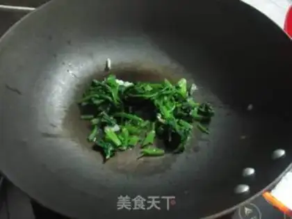 Make Squirty spinach step 6