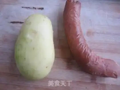 Make Potato sausage step 0