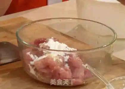 Make Olive fried meat step 0