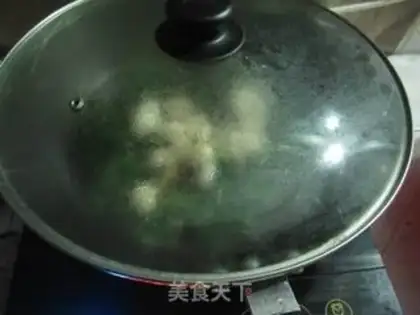 Make Squirty spinach step 11