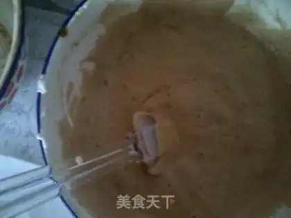 Make Chocolate walnut cake step 2