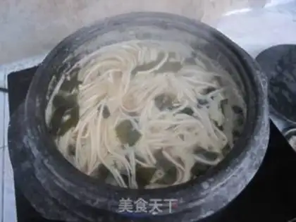 Make Noodle soup with casserole step 7