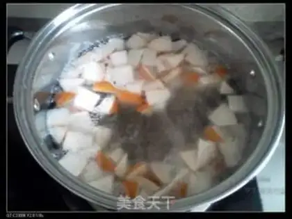 Make Autumn dry soup step 3