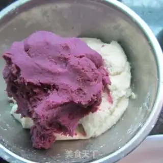 Make Potato bean cake step 3