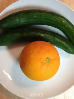 Make Cucumber orange salad step 0