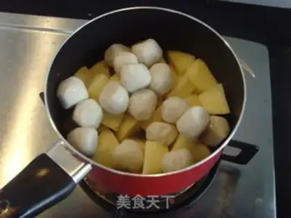 Make Curry and curry step 4