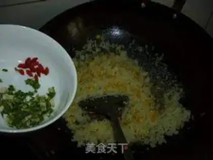 Make Egg fried rice step 6