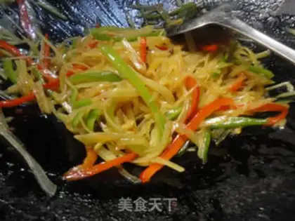 Make Twin pepper potatoes step 9
