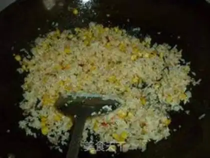 Make Egg fried rice step 7