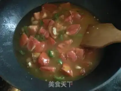 Make Tomato omelet soup step 5