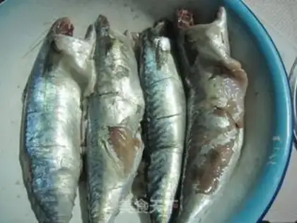 Make Red-burned mackerel potatoes step 0