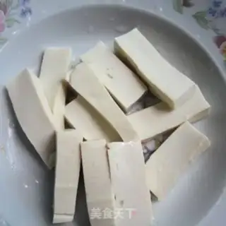 Make Tofu soup step 0