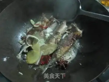 Make Red-burned mackerel potatoes step 6