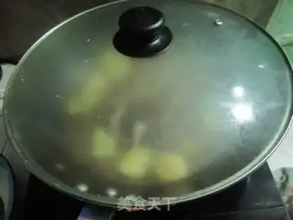 Make Red-burned mackerel potatoes step 15