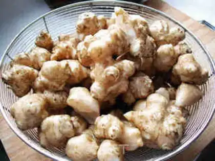 Make Ginger from the sauce step 0