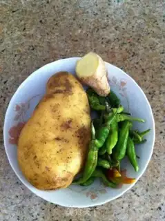 Make Spicy potatoes step 0